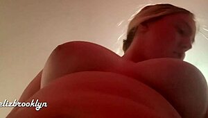 Elizabeth Brooklyn Worships Big Canadian Boobs