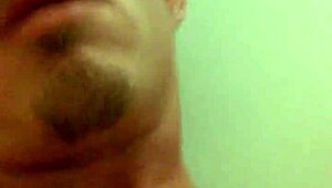 Bisexual guy jerks off in bathtub pool scene