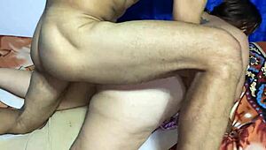 my neighbor comes over and fucks my big ass when my husband's not home, licking my pussy and cumming inside