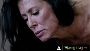 Big chested milf Reagan Foxx craves bonding with hung stud