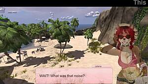 Watch the otter and cow get pounded by the stallion boss on the beach