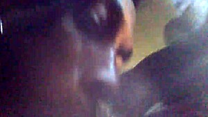 Nasty Amateur Deepthroats Huge Black Cock Outdoors