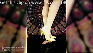 Cockbox Shoejob and Footjob Cumpilation Explodes