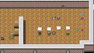 縛られ魔女が集団フェラ地獄で屈辱イキ