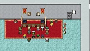 Bound witch endures group blowbang humiliation