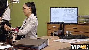 Morena craves music but loves office penetration more