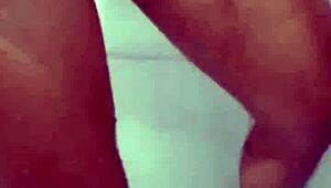 Hot latina babe shaves her pussy in the shower!