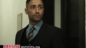 Moment of Intimacy with L�a Guerlin and Nesty in Bed