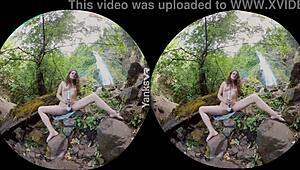 Erotic Beauty Endza Loves Her Pussy In Vr With Toys And Masturbation.