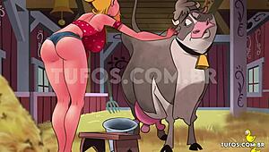 Caught the curvy beauty with raised ass jerking off hidden