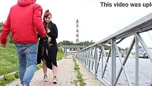 Nude in Public? Can't Believe She Strips Outdoors for All to See!