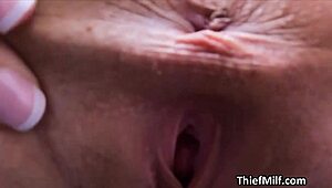 Milf Bounces Big Tits Riding Officer Dick