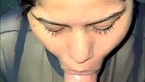 Desconocido craves deepthroat action while finishing in my mouth after pounding me hard