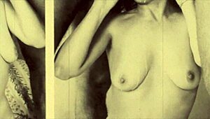 Vintage Cock Shared by Two Hungry Mouths