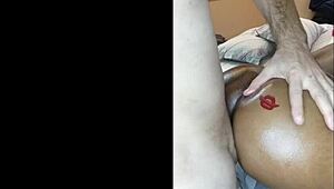 white bull knocks up the hotwife slut