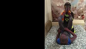 spiderman biker in spandex masturbation