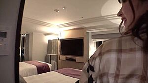 RENTING hcup bakery girl as girlfriend, SEDUCING for erotic acts, farm date, then HOTEL maid cosplay RAW SEX, creampie begging, second round NAKED tit shaking fuck