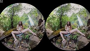 Erotic Beauty Endza Loves Her Pussy In Vr With Toys And Masturbation.