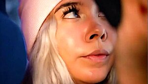 sexy blonde eager to suck hard cock