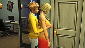 Blonde Step Mom Catches Masturbating