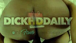 admiring that thick chocolate ass with backshots