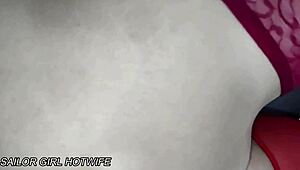 Redhead wife gets her big ass filled by a big cock