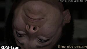 Woman Endures Restraint With Partner