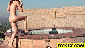 is this outdoor fun with two hot gals?