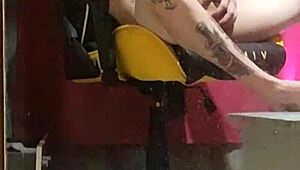 Shaved teen webcam guy fingers himself to orgasm, preferring younger partners