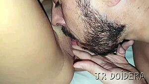 I fucks the young wife for her cuckold husband to record.