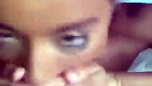 WATCH TEANNA TRUMP GIVE a SLOPPY BJ to that BIG BLACK COCK!