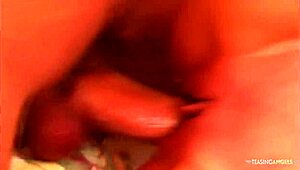 The brunette enjoys tender oral before her twat gets pounded in a sensual group orgy.