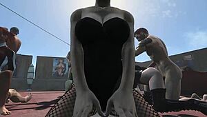 fallout pmv sfm smut with big cock blowjob outdoor anal cumshot