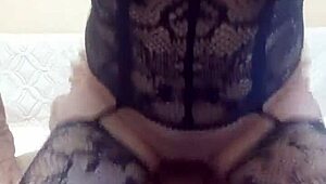 Wow, Sexy Teacher in Erotic Lingerie Rides Student Hard!