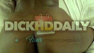 admiring that thick chocolate ass with backshots