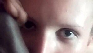 Lena Starr's eye cum blast