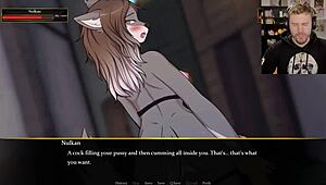 followed furry to back alley lesbian sex