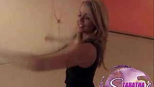 Why is tabatha sweet showing her nude tits and pussy in this lesbian photoshoot?