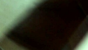 Guy enjoys private relaxation in bathroom