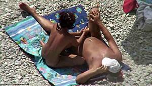 beach voyeur watching scene