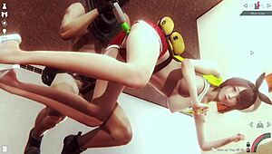 Cowherd Man Oversees Livestock on the Ranch