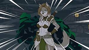 followed furry to back alley lesbian sex