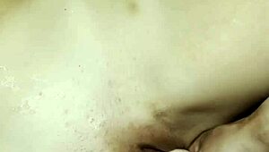 Amateur Babe Trains Pussy with Big Dildo