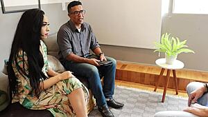 did the pastor make my latina wife cum after visiting my house?