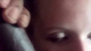 Lena Starr's eye cum blast