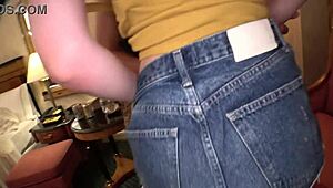 G-cup amateur teen unleashes endless squirting floods