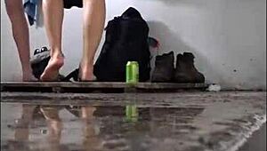 Hey there, check out this plump ass on swim spy cam!