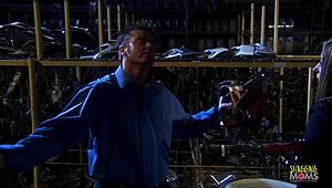 car mechanic fucks brunette customer without payment