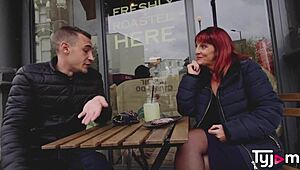 Hot Redhead Mature Beau Diamonds Enjoys Hard French Fucking