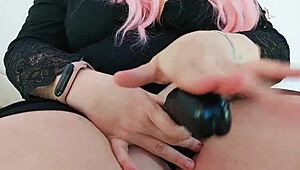 Fetishaurae Teases Ass Destruction with Strap-On